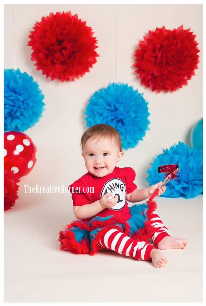 Thing 1 & Thing 2 My Twins 1st Birthday Party – The Kreative Korner